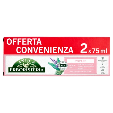 Antica Erboristeria Totale 2 x 75 ml